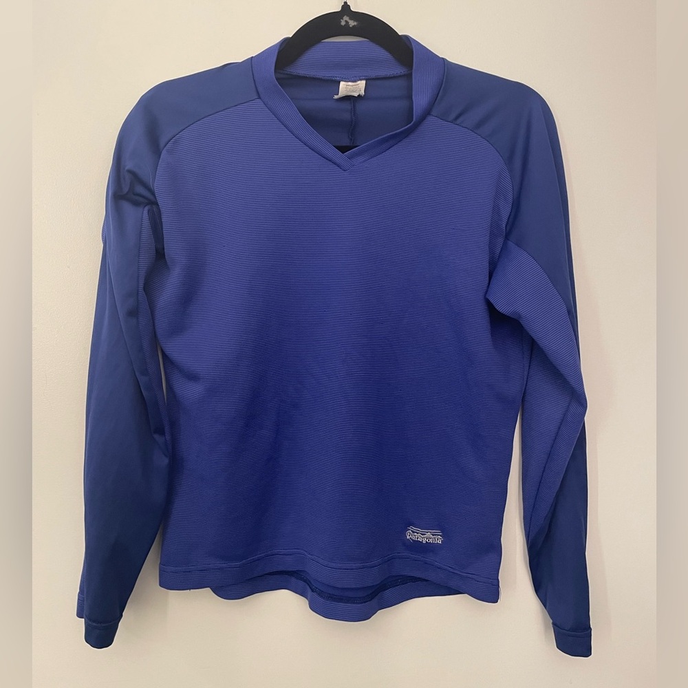 Vintage Patagonia Women’s Long Sleeve Running / Climbing Workout Shirt Size S